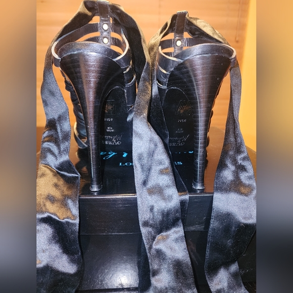 Guess Black heels size 9.5 - Picture 4 of 5